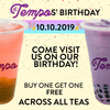 Tempos' 6th birthday - Celebrate with us in store!