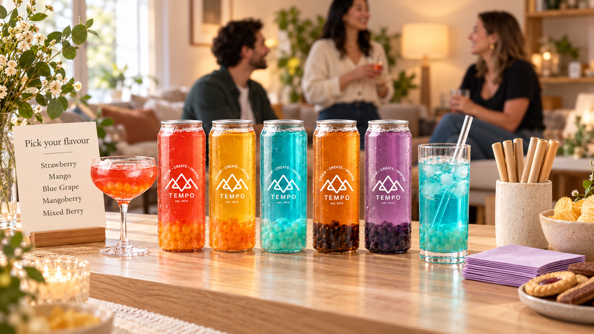 How to Set Up a Bubble Tea Drinks Station for a Party
