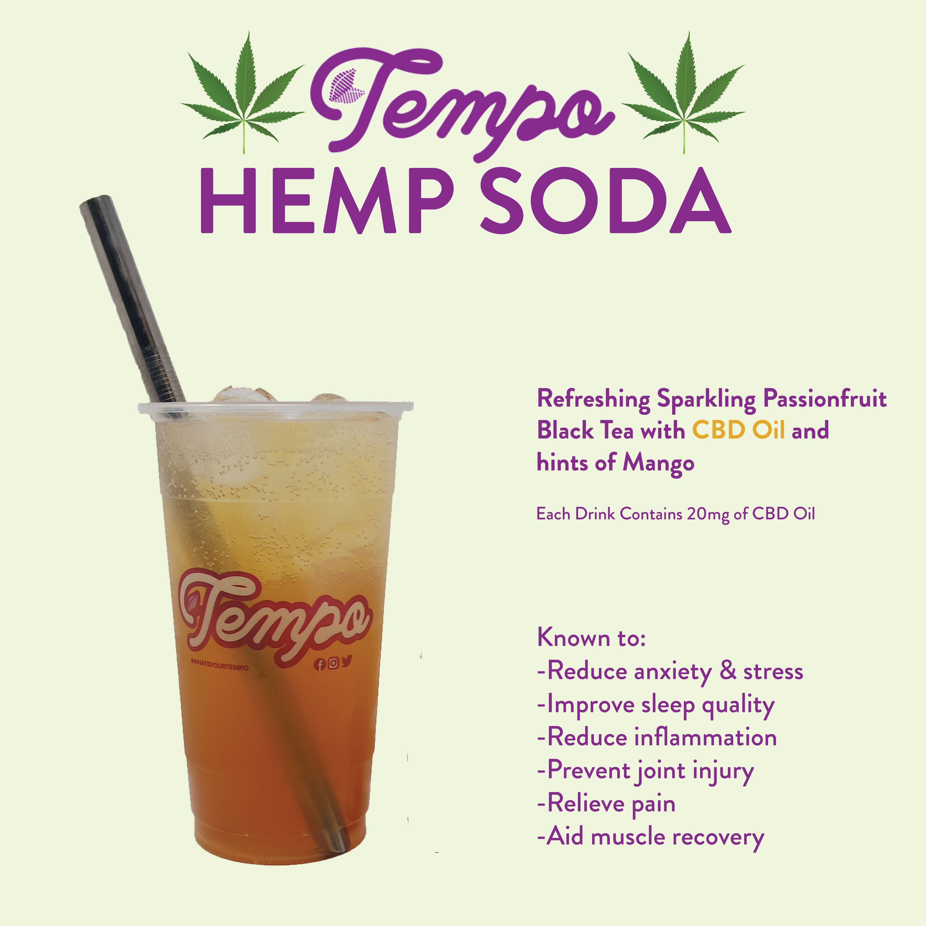 HEMP SODA & HEMP DROPS