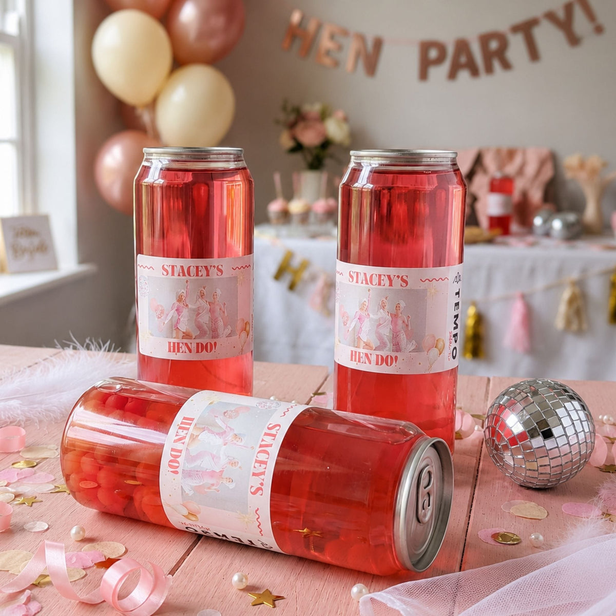 Hen Do Customised Can