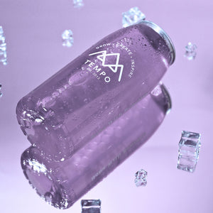 Bubble Tea Cans | Berry Bloom (Mixed Berry Fruit Tea with Lychee Popping Boba) - 4 Pack Bubble Tea Tempo Tea Bar 