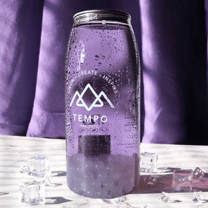 Bubble Tea Cans | Berry Bloom (Mixed Berry Fruit Tea with Lychee Popping Boba) - 4 Pack Bubble Tea Tempo Tea Bar 