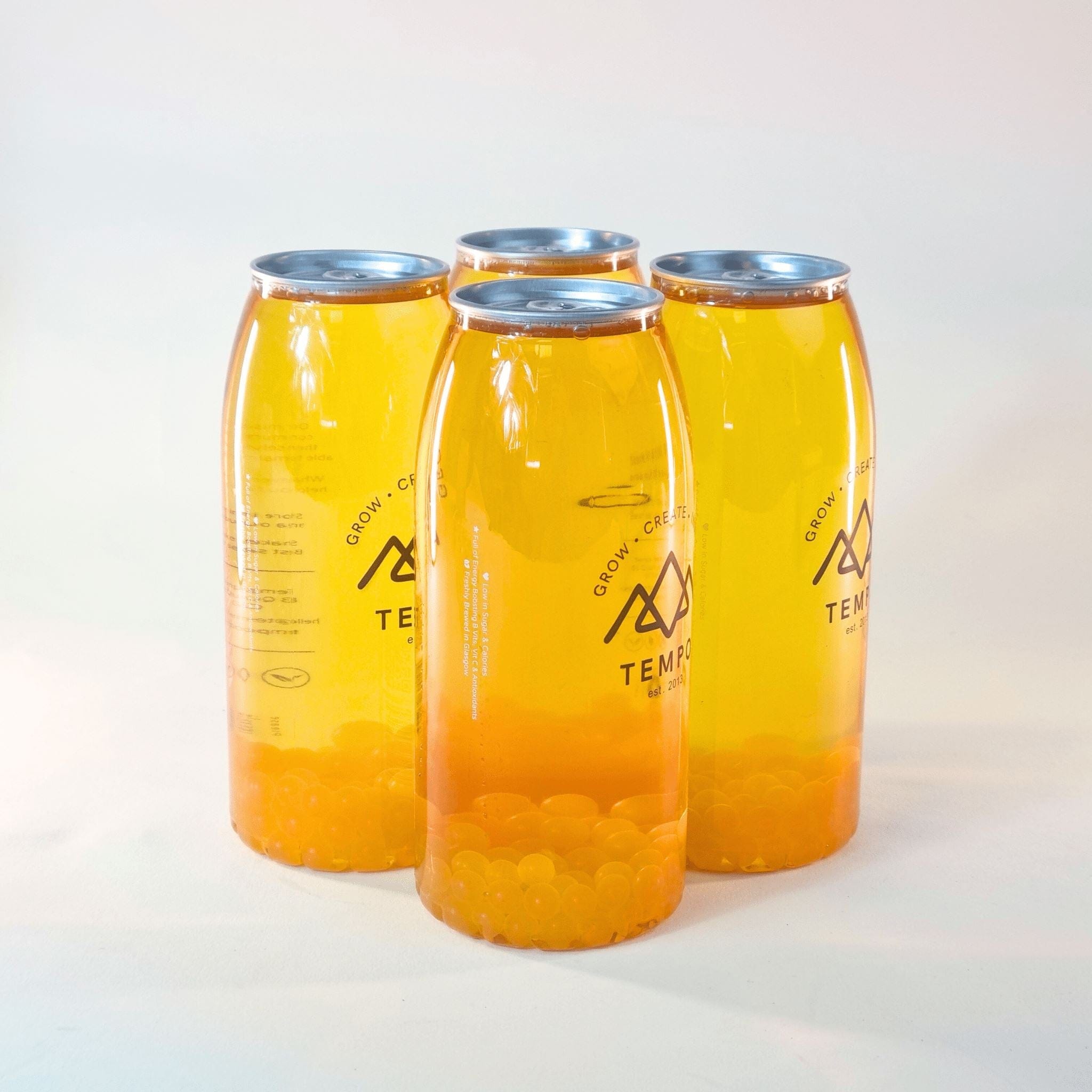 Bubble Tea Cans | Build Your Own Boba Box (700ml) - 4 Pack Bubble Tea Tempo Tea Bar 