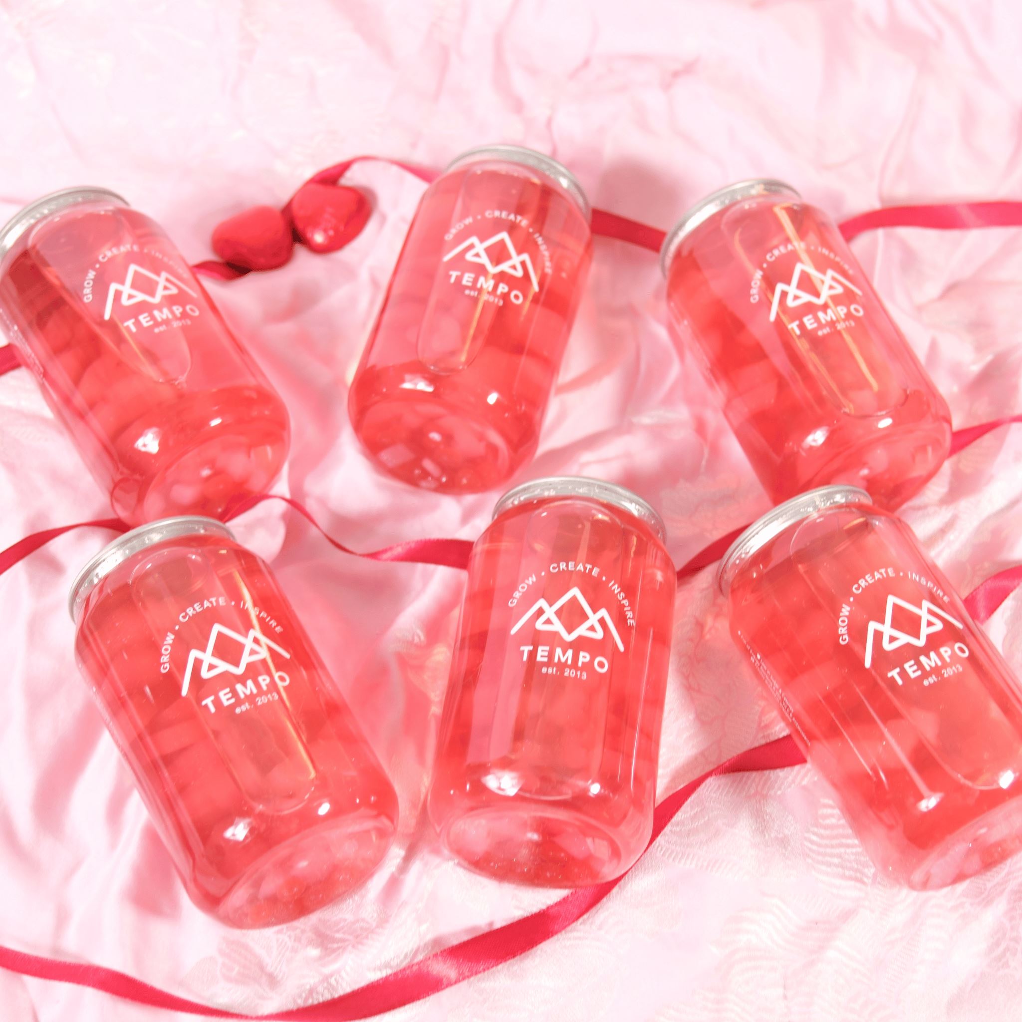 Bubble Tea Cans | Love Potion (Valentine's Special) - 6 Pack Bubble Tea Tempo Tea Bar 