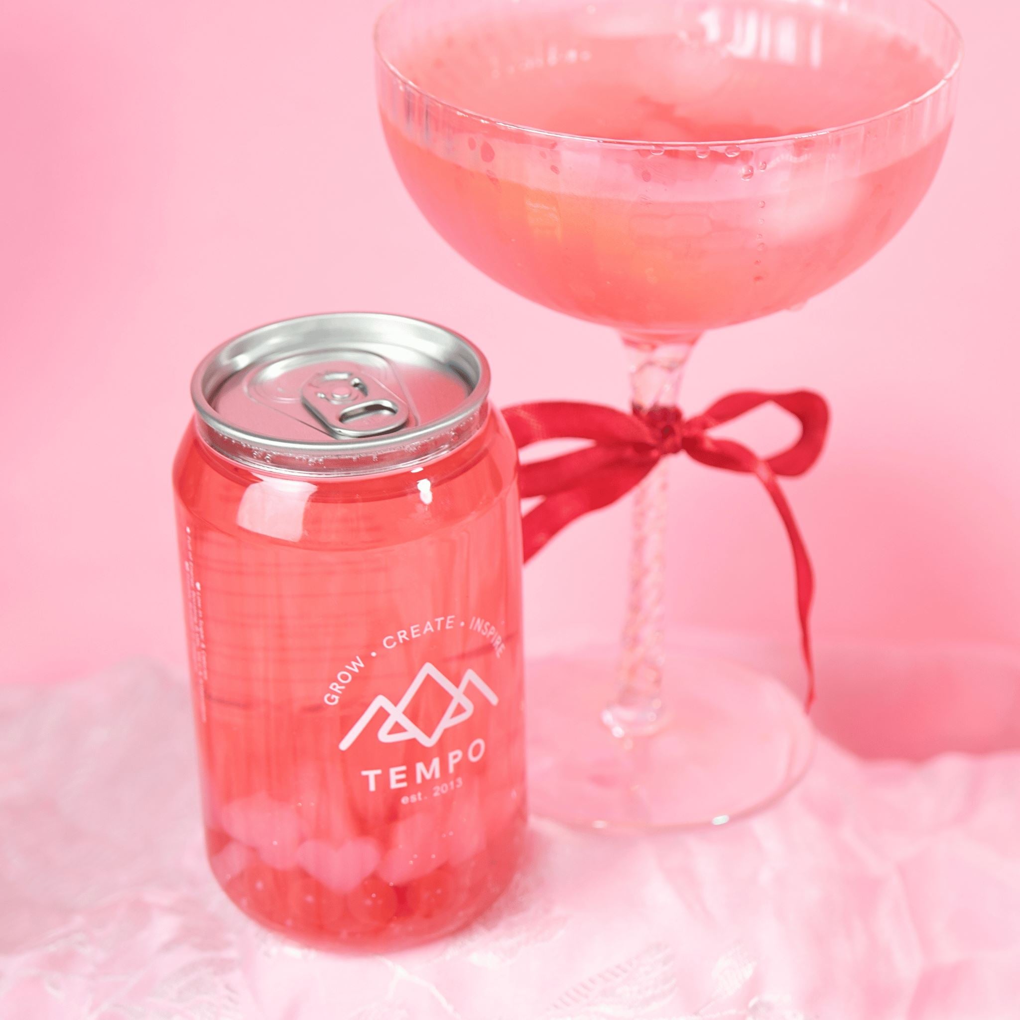 Bubble Tea Cans | Love Potion (Valentine's Special) - 6 Pack Bubble Tea Tempo Tea Bar 