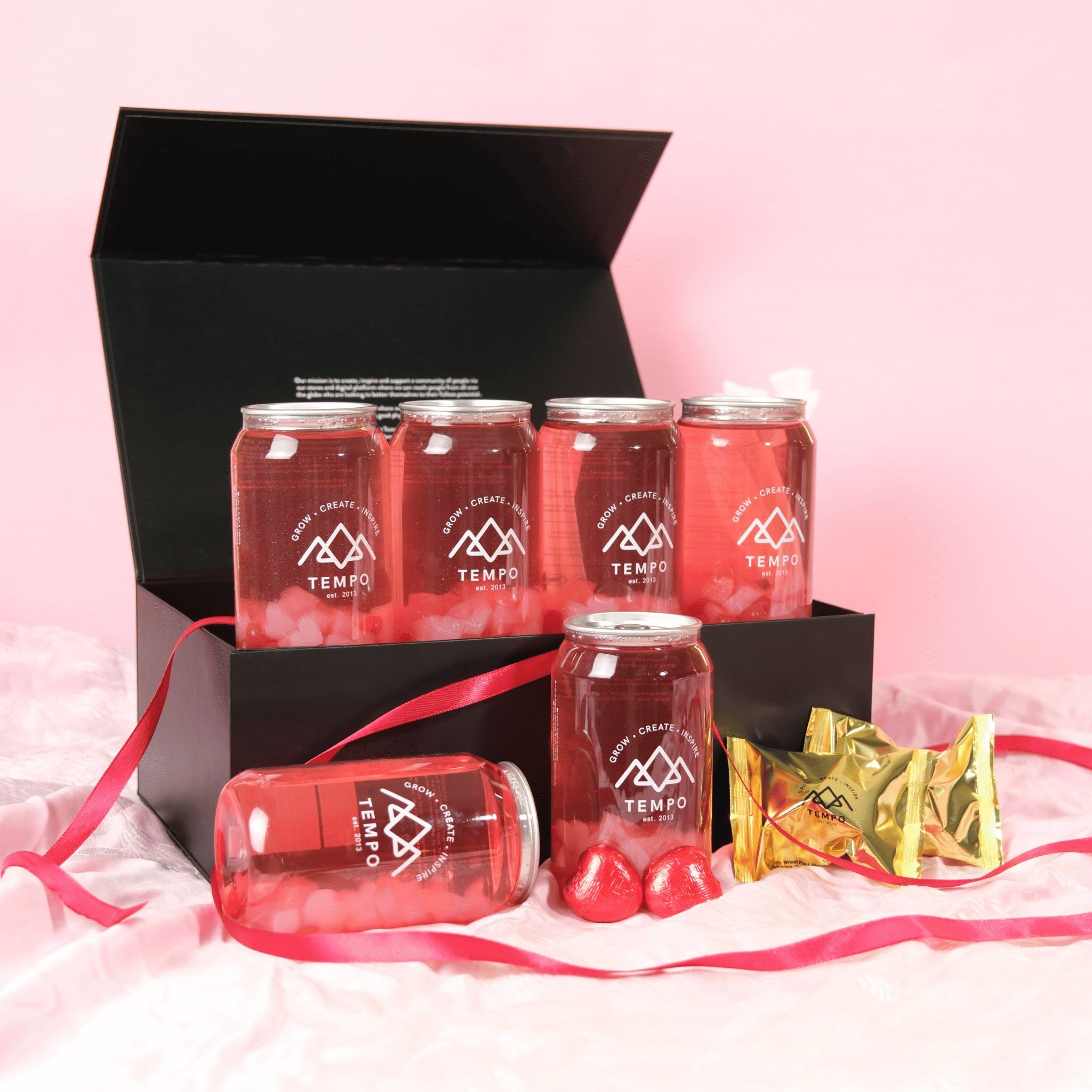 Bubble Tea Cans | Love Potion (Valentine's Special) - 6 Pack Bubble Tea Tempo Tea Bar 