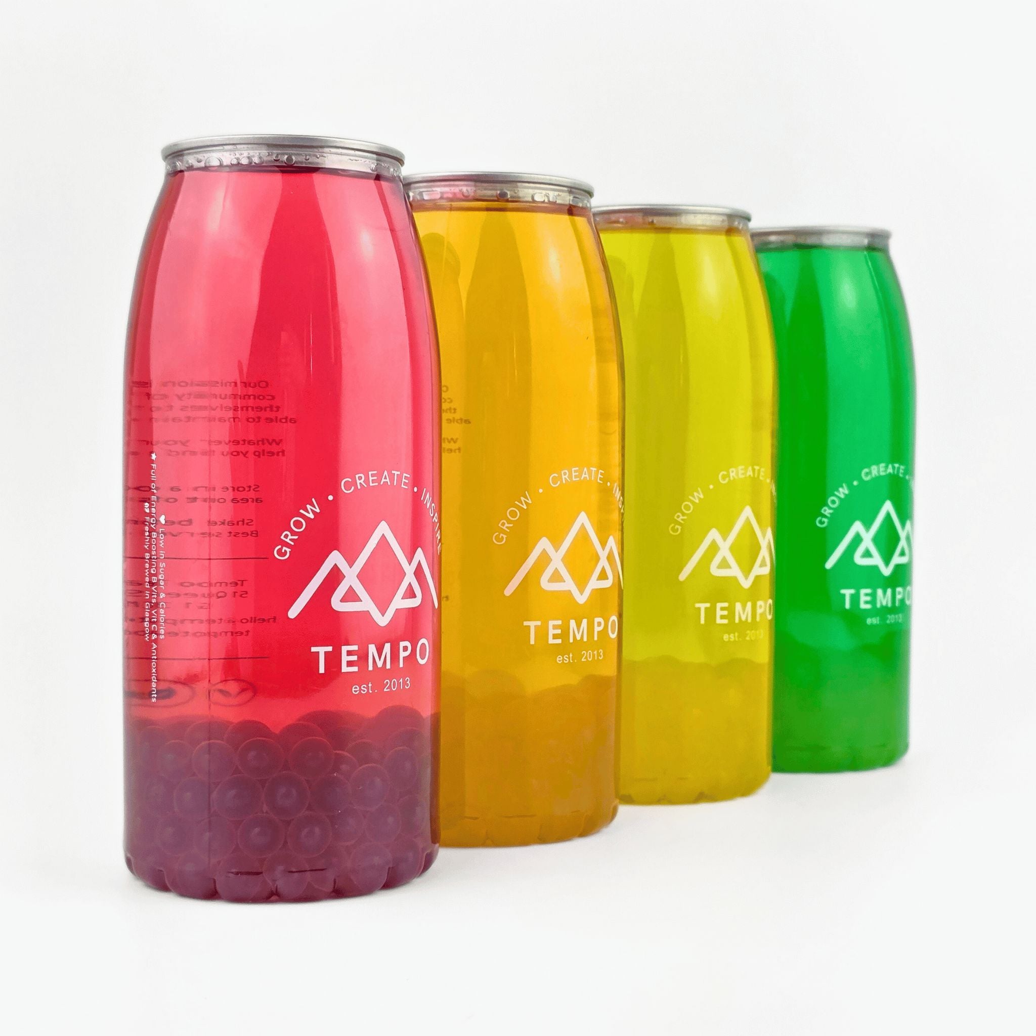 Bubble Tea Cans | Mystery Faves - Mixed 4 Pack (700ml) Bubble Tea Tempo Tea Bar 
