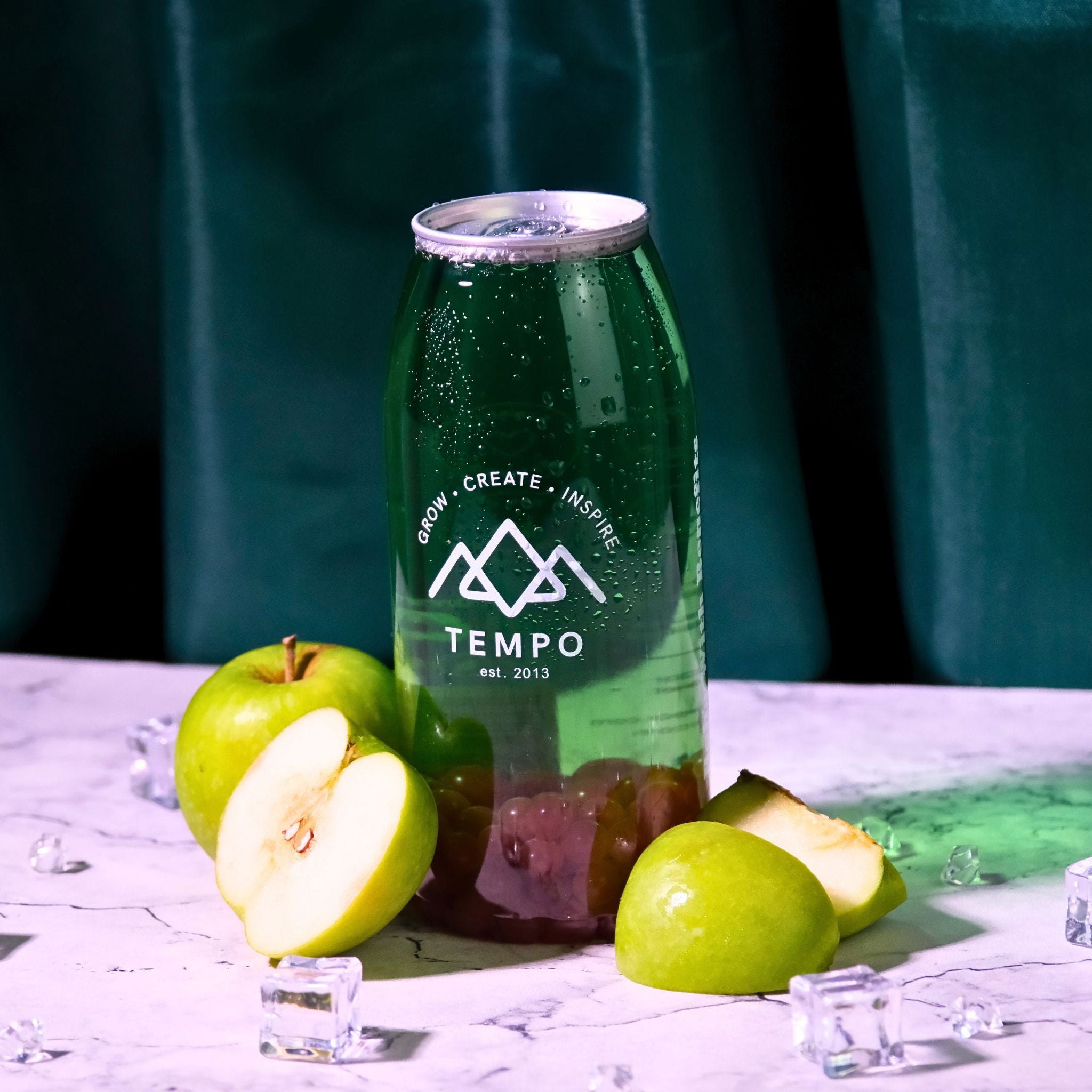 Bubble Tea Cans | Orchard Pop - 4 Pack Bubble Tea Tempo Tea Bar 