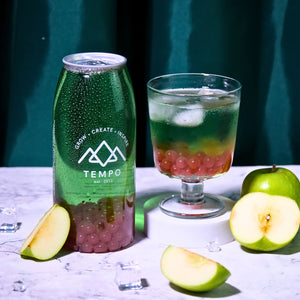 Bubble Tea Cans | Orchard Pop - 4 Pack Bubble Tea Tempo Tea Bar 