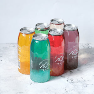Bubble Tea Cans | Signature Variety - Mixed 6 Pack Bubble Tea Tempo Tea Bar 