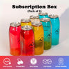 Bubble Tea Cans Subscription Box - 8 Pack Bubble Tea Tempo Tea Bar 