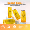 Bubble Tea Cans | Sunset Surge - 4 Pack Bubble Tea Tempo Tea Bar 