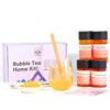 Bubble Tea Kit | Peach Fruit Bubble Tea with Popping Boba Bubble Tea Kit Tempo Tea Bar 