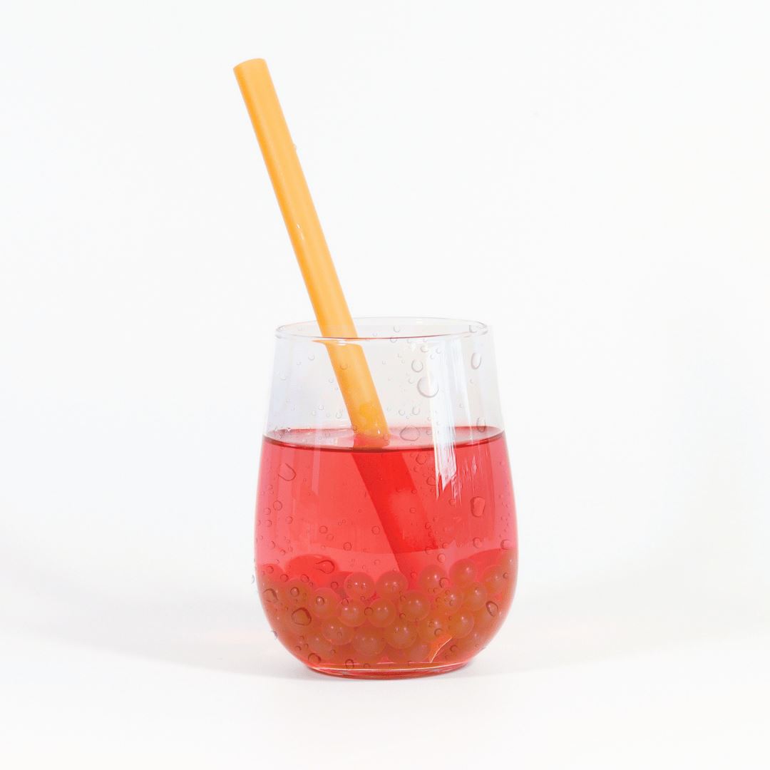 Bubble Tea Kit | Strawberry Fruit Bubble Tea with Popping Boba Bubble Tea Kit Tempo Tea Bar 