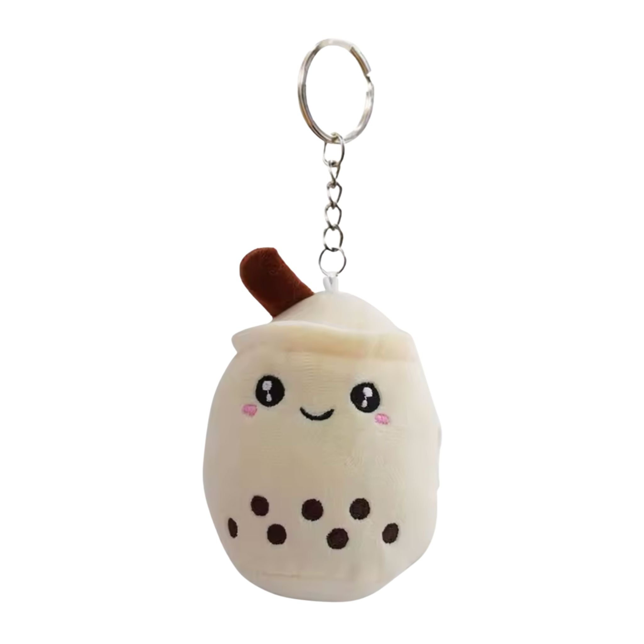 Bubble Tea Plush Keychain | Cute Boba Bag Charm Tempo Tea Bar 