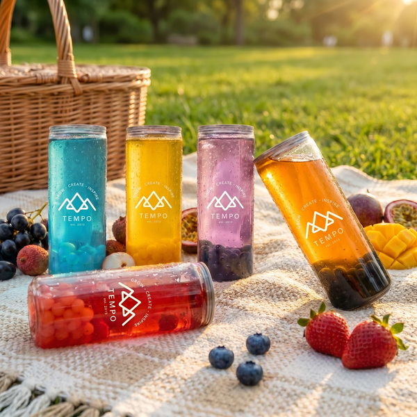5 pack bubble tea 330ml cans mixed flavour