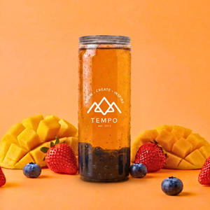 5 pack bubble tea 330ml cans mangoberry flavour