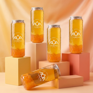 5 pack bubble tea 500ml cans mango flavour