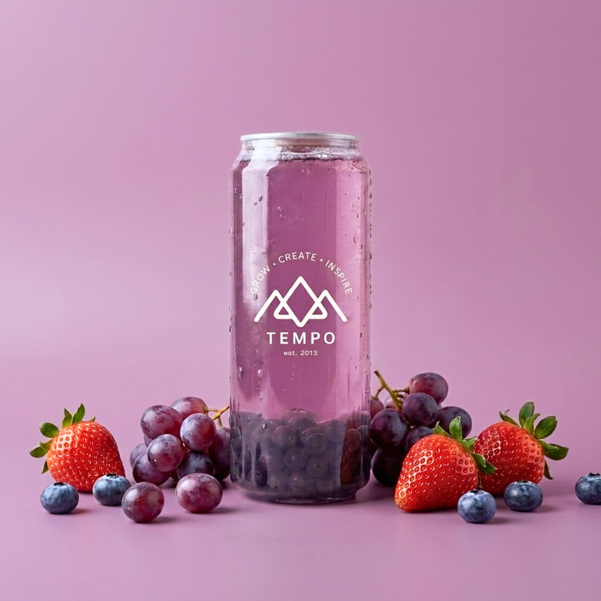 5 pack bubble tea 500ml cans mixed berry flavour