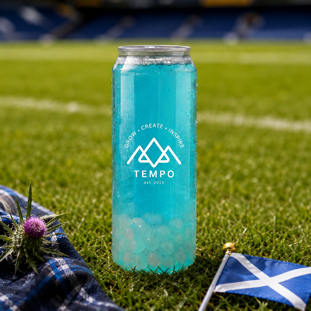6 pack bubble tea 500ml cans saltire surge flavour