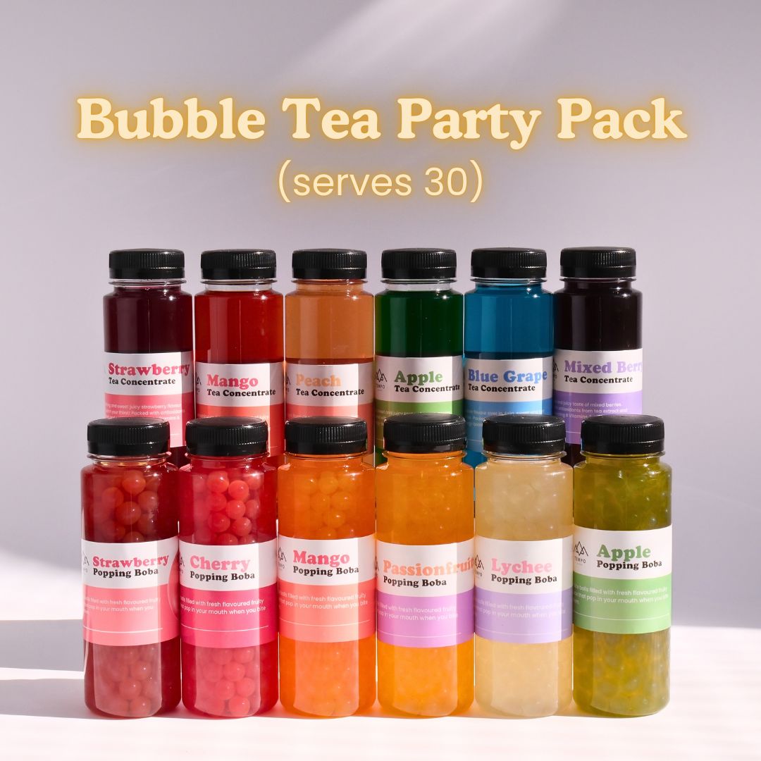 Bundle Box | Bubble Tea Party Pack (serves 30) Bubble Tea Tempo Tea Bar 
