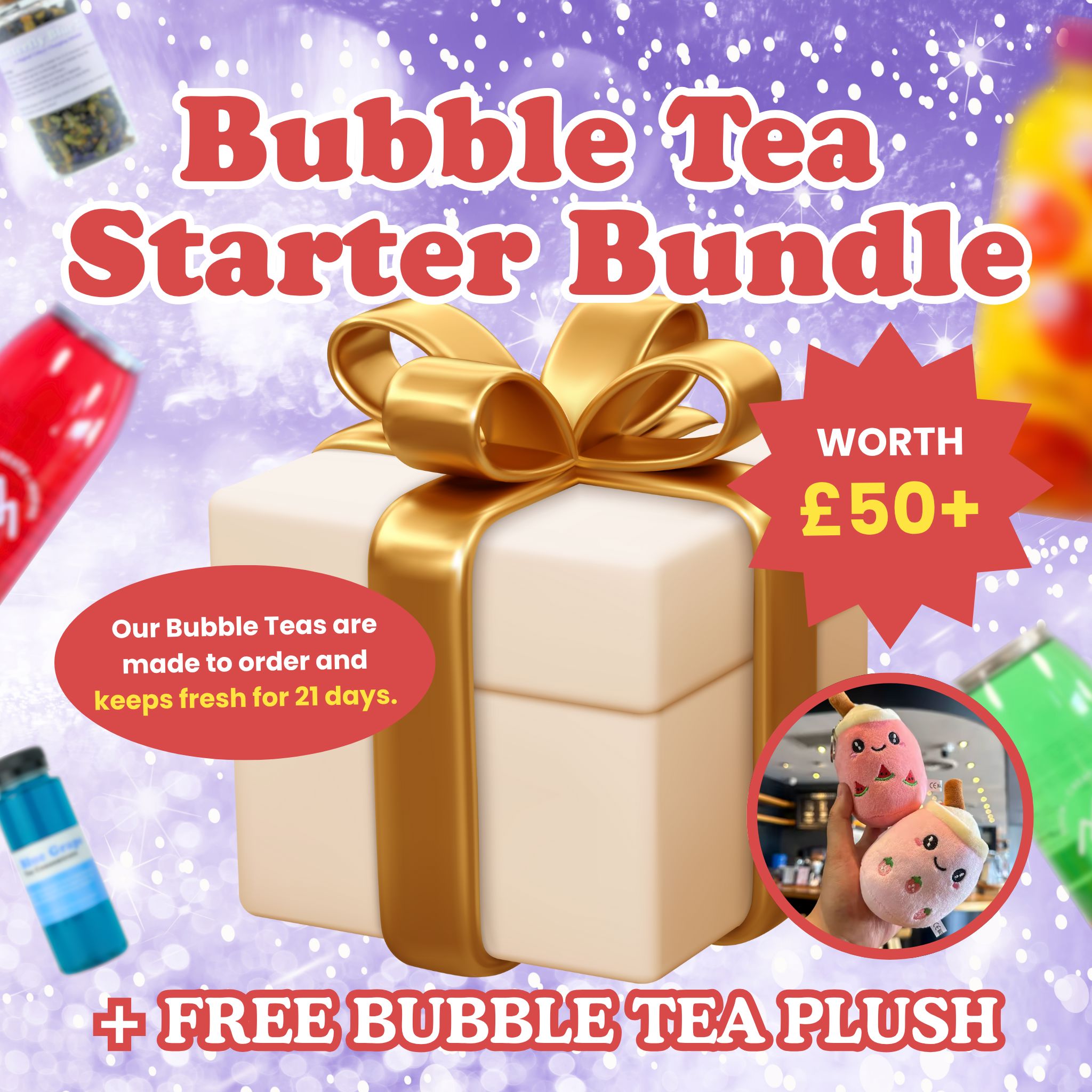 Bundle Box | Bubble Tea Starter Bundle Box Bubble Tea Tempo Tea Bar 