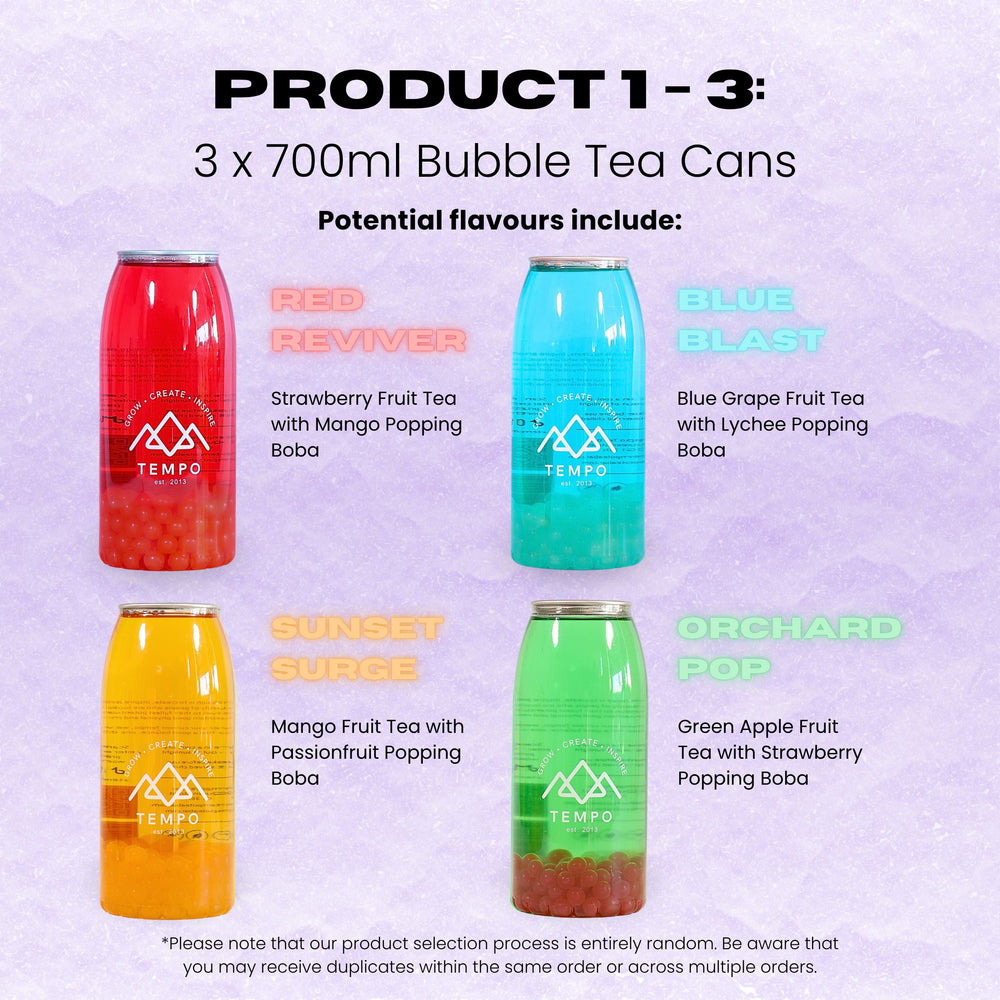 Bundle Box | Bubble Tea Starter Bundle Box Bubble Tea Tempo Tea Bar 