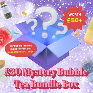 Bundle Box | *NEW* £30 Mystery Bubble Tea Box Bubble Tea Tempo Tea Bar 