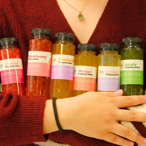 Bundle Box | Popping Boba Bundle | 6 bottles (serves 30) Popping Boba Tempo Tea Bar 