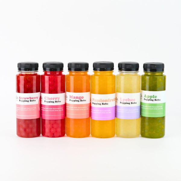 Bundle Box | Popping Boba Bundle | 6 bottles (serves 30) Popping Boba Tempo Tea Bar 