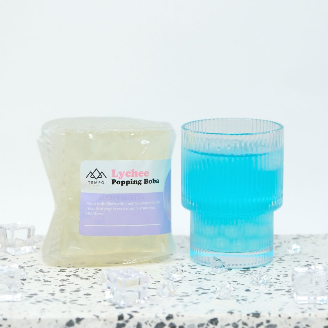 Bundle Box | Popping Boba Sachets (24 x 50g) Popping Boba Tempo Tea Bar 