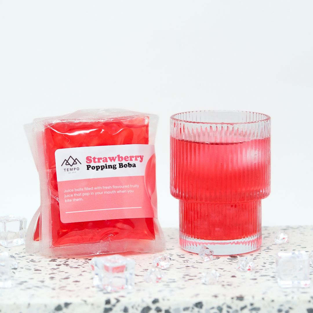 Bundle Box | Popping Boba Sachets (24 x 50g) Popping Boba Tempo Tea Bar 