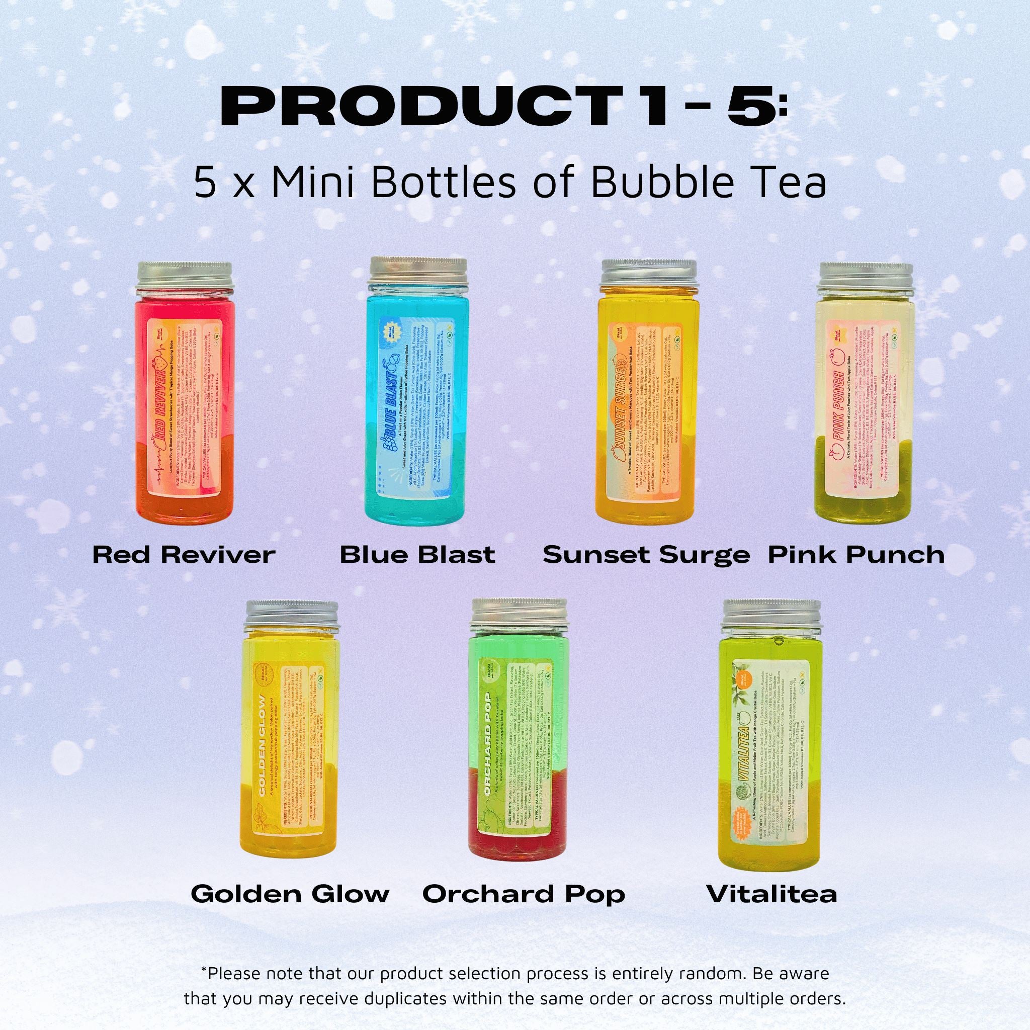 Bundle Box | £10 Mystery Bubble Tea Box Bubble Tea Tempo Tea Bar 