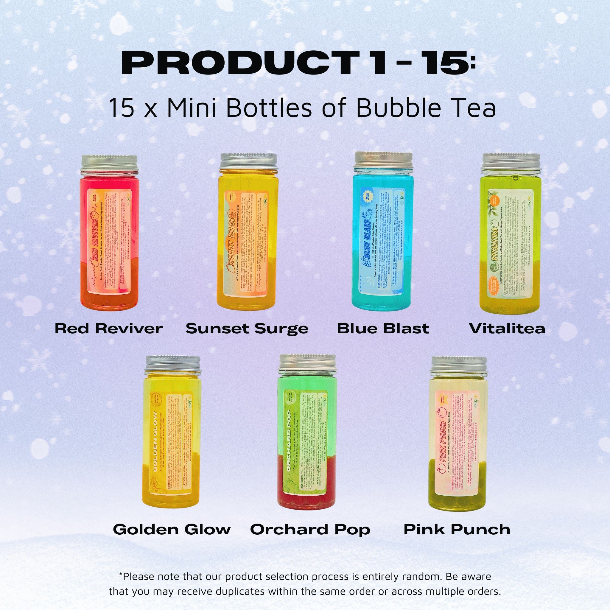 Bundle Box | £30 Mystery Bubble Tea Box Bubble Tea Tempo Tea Bar 