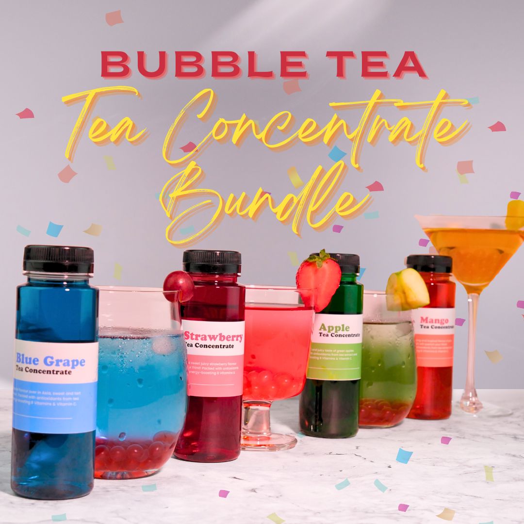 Bundle Box | Tea Concentrate Bundle | 4 bottles (serves 32) Tea Concentrate Tempo Tea Bar 