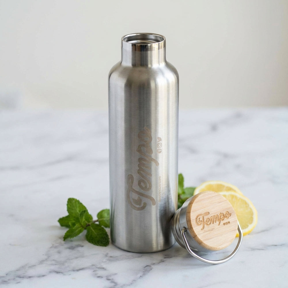 Stainless Steel Double Walled Tempo Water Bottle