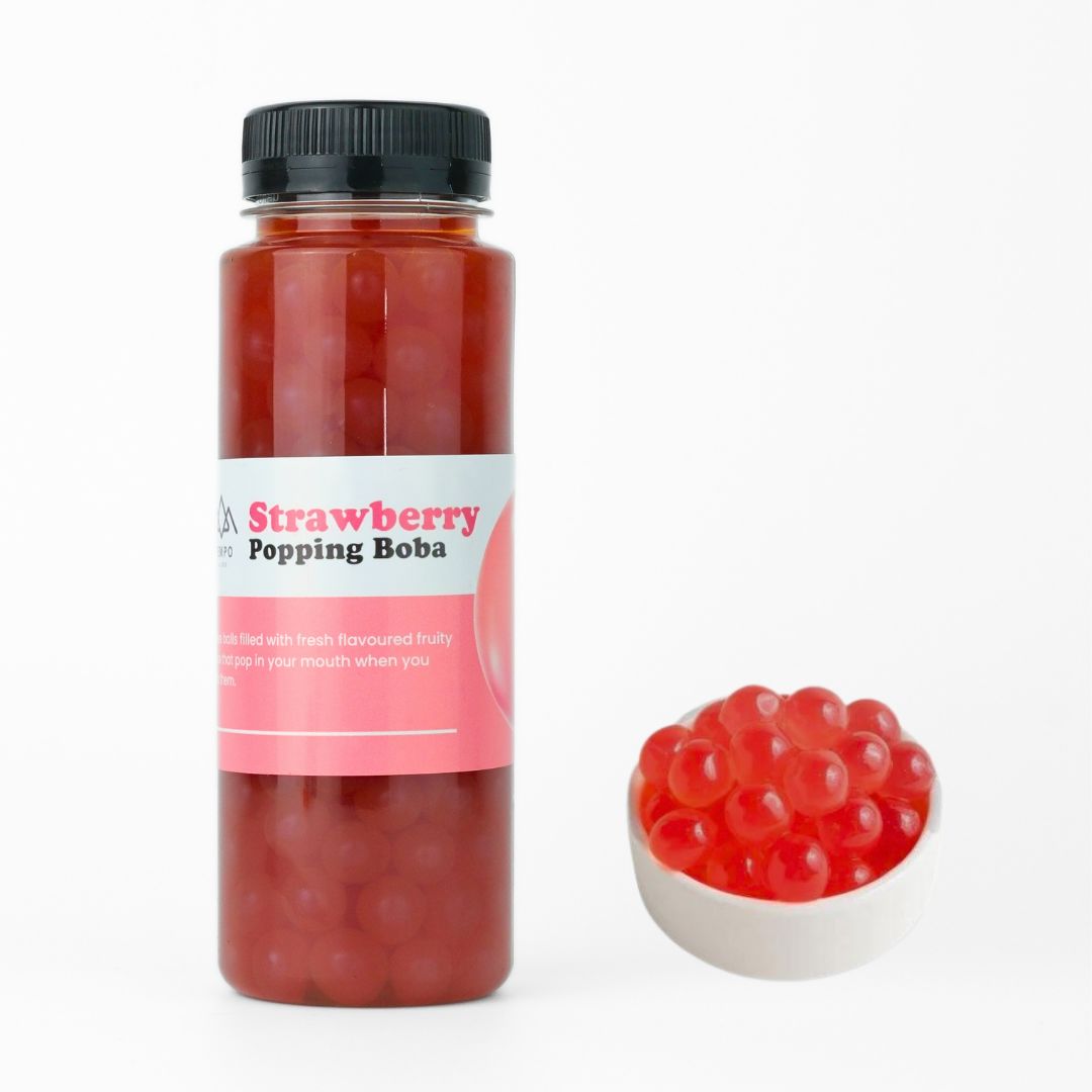 Popping Boba | Strawberry (serves 5) Popping Boba Tempo Tea Bar 