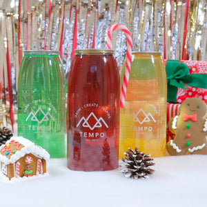 [PRE-ORDER] Limited Edition: Christmas Bubble Tea Cans - 6 Pack Christmas Tempo Tea Bar 