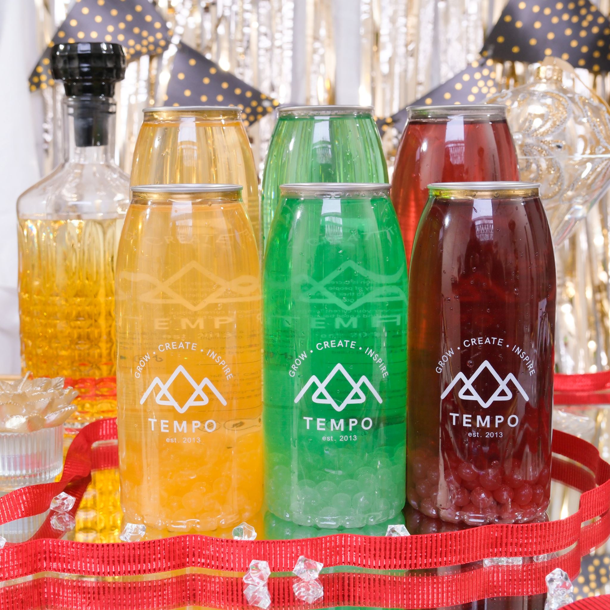 [PRE-ORDER] Limited Edition: Winter Bubble Tea Cans - 6 Pack Christmas Tempo Tea Bar 