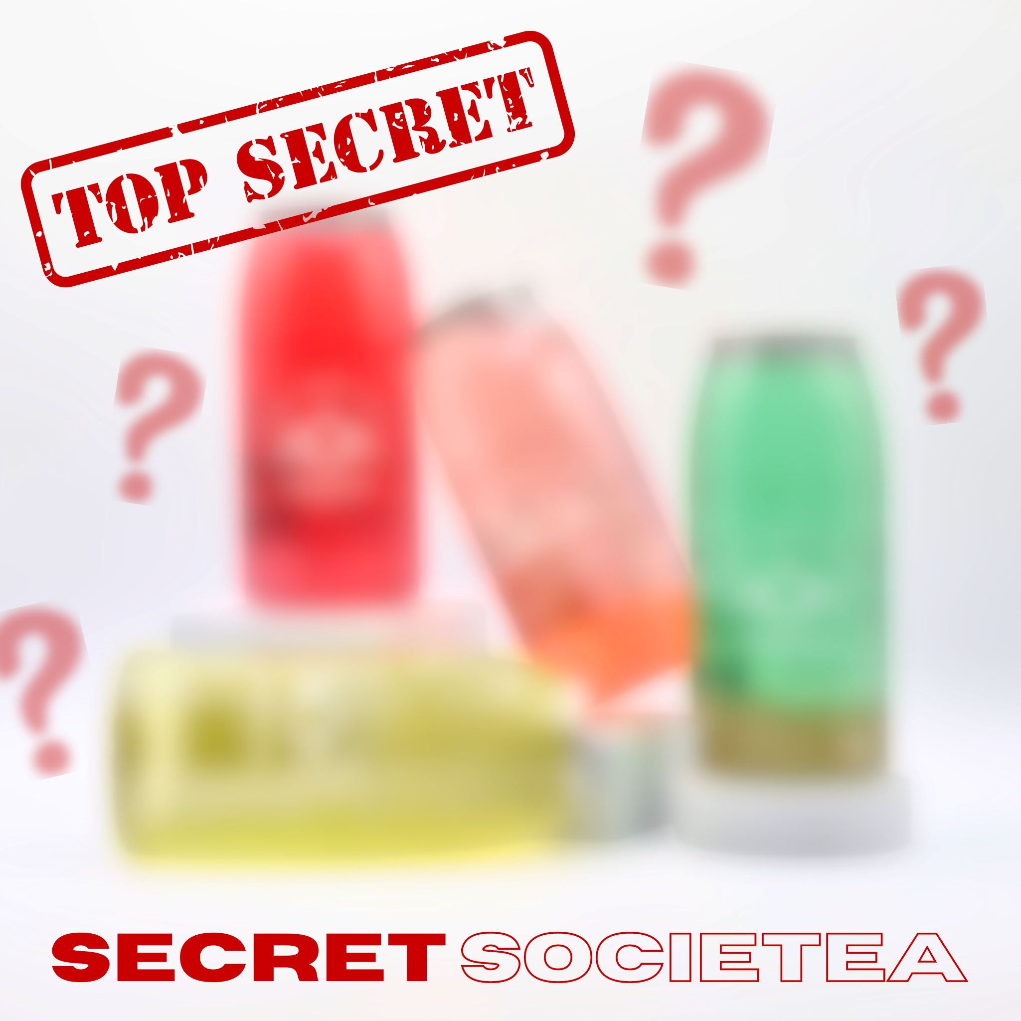 Secret Societea Bubble Tea Cans - Mixed 4 Pack (700ml) Bubble Tea Tempo Tea Bar 