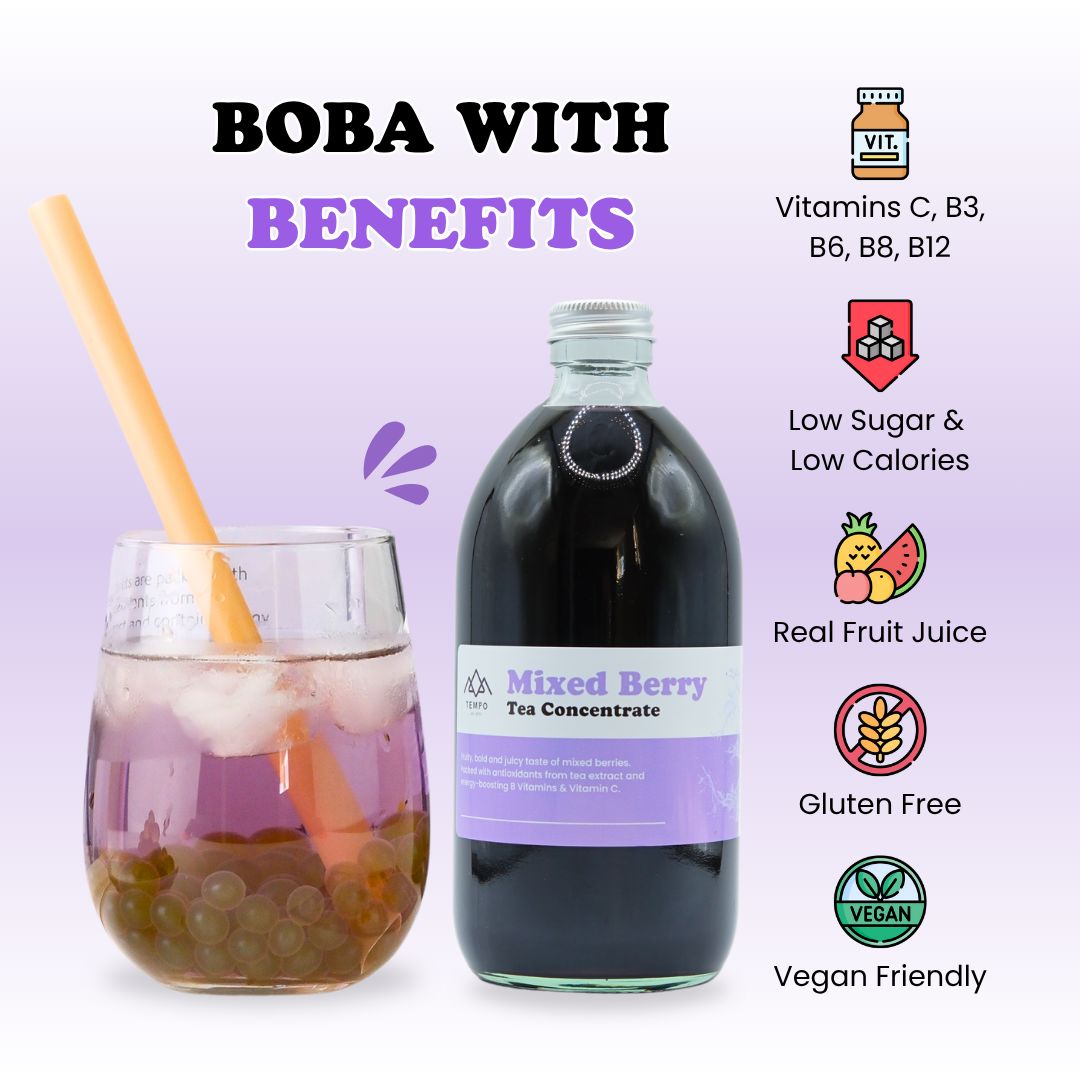 Tea Concentrate | Mixed Berry (serves 20) Tea Concentrate Tempo Tea Bar 