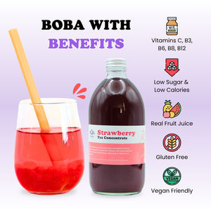 Tea Concentrate | Strawberry (serves 20) Tea Concentrate Tempo Tea Bar 