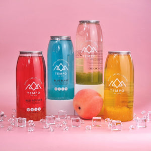 Tempo Tea Bar Bubble Tea 700ml Cans Classic Bubble Tea Cans - Mixed 4 Pack