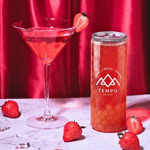 Tempo Tea Bar Bubble Tea Bubble Tea Cans | Fruity Fun - Mixed 5 Pack (330ml)