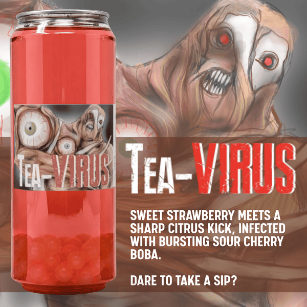 Tempo Tea Bar Bubble Tea Limited Edition: Multiverse Madness 🎮 Bubble Tea Cans (6 x 500ml)