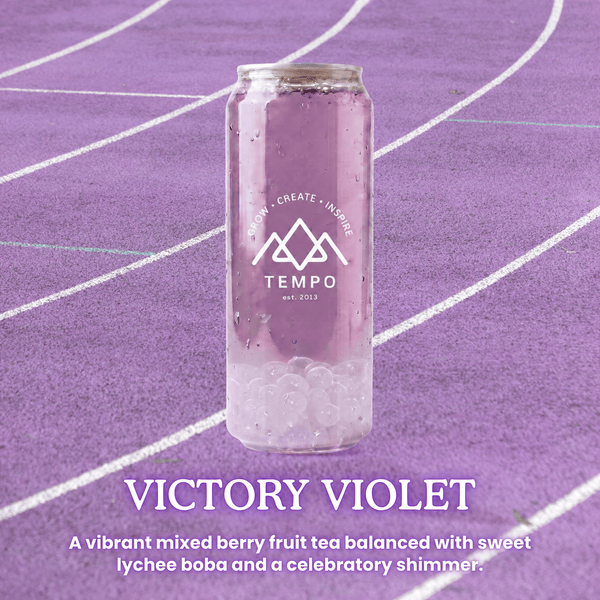 Tempo Tea Bar Bubble Tea SPECIAL: Limited Edition: Summer Games Mixed Bubble Tea Cans (6 x 500ml)