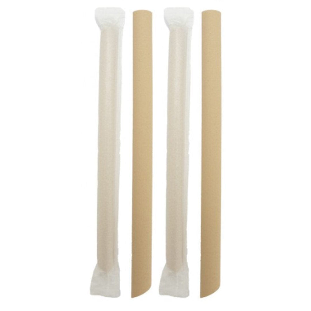 Tempo Tea Bar Disposable Straw Bamboo Fibre Single Use Bubble Tea Straw 5