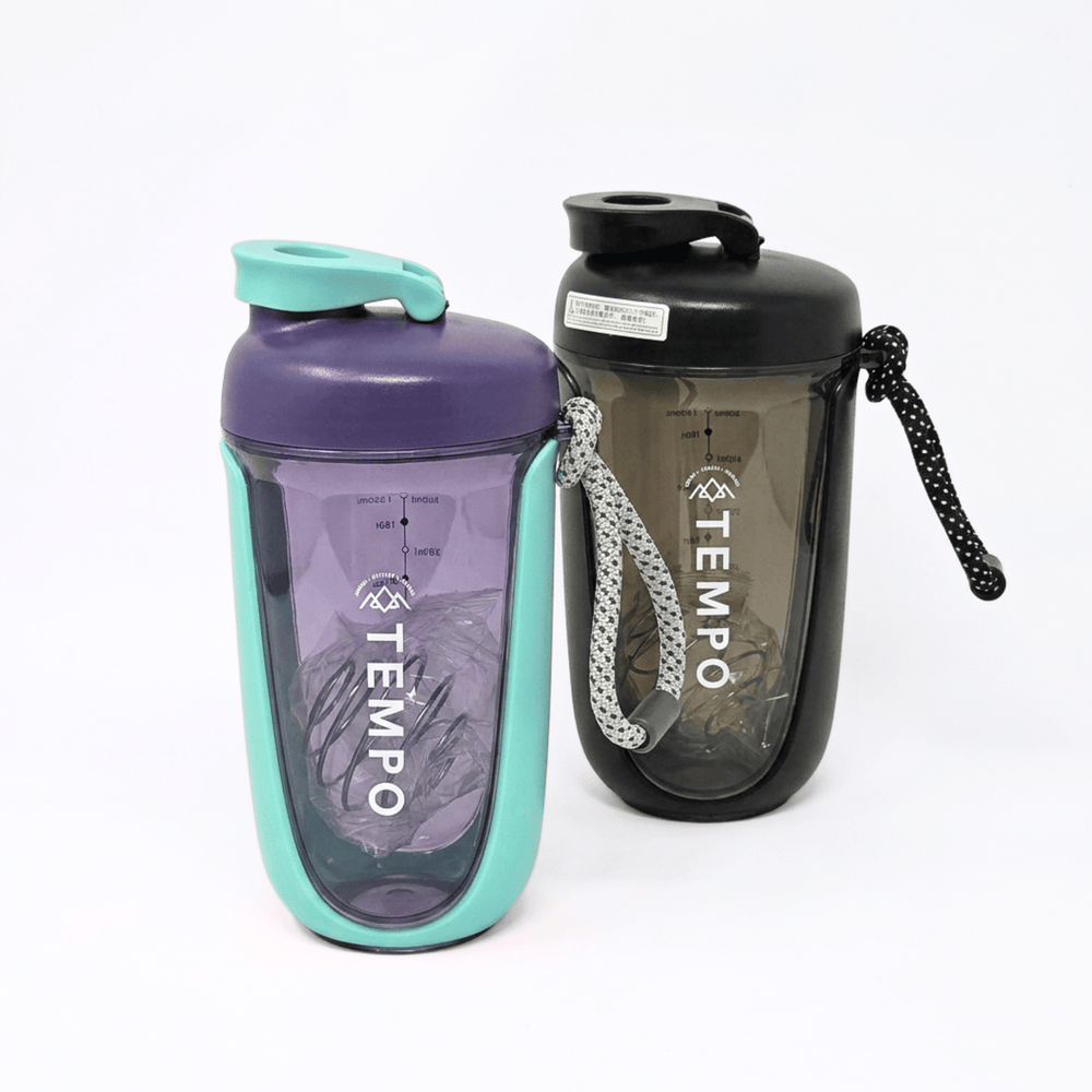 Tempo Tea Bar Gym Shaker Tempo Bubble Tea Shaker Bottle (500ml)