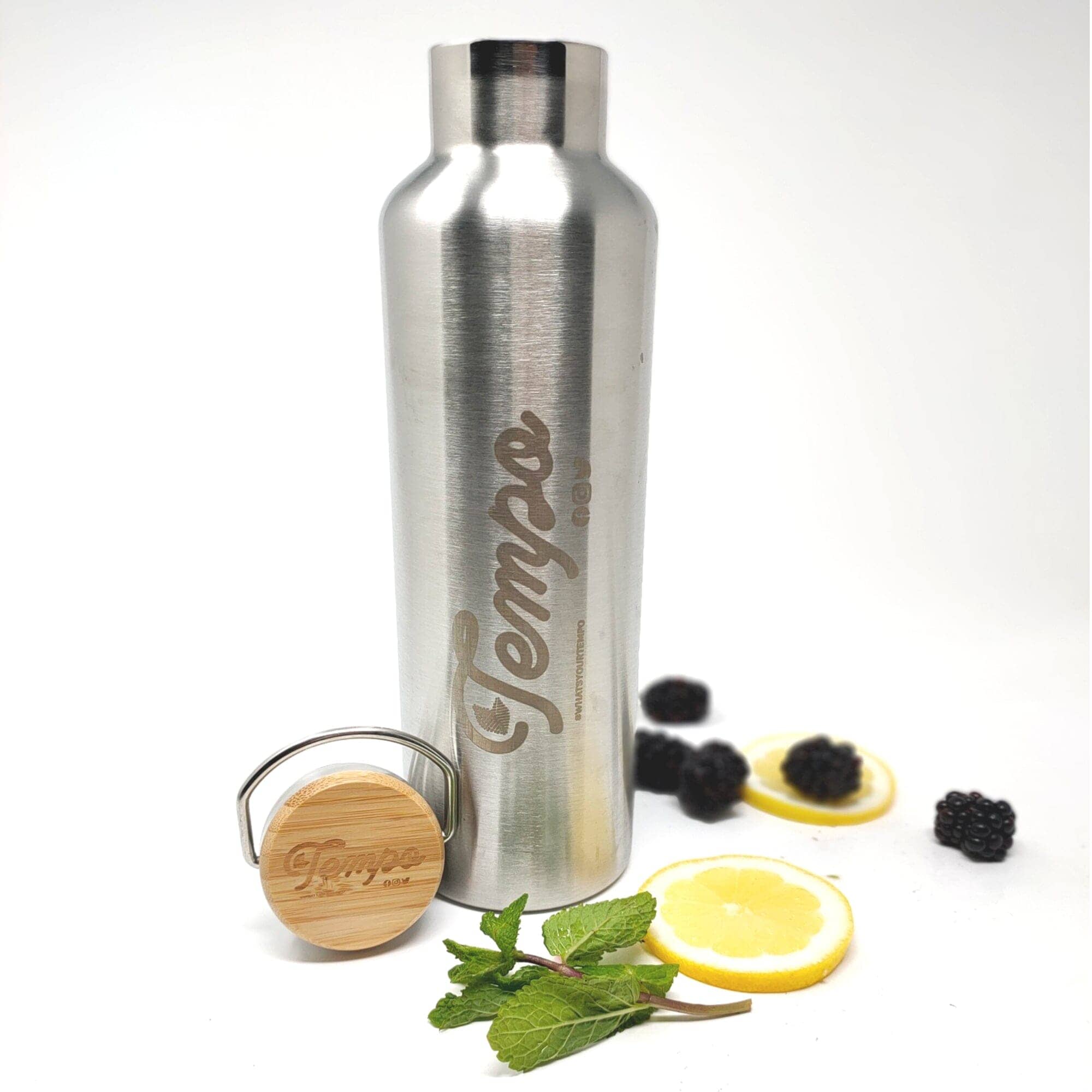 Tempo Tea Bar Stainless Steel Flask Stainless Steel Double Walled Tempo Water Bottle