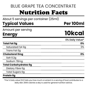 Tempo Tea Bar Tea Concentrate Tea Concentrate | Blue Grape (serves 8)